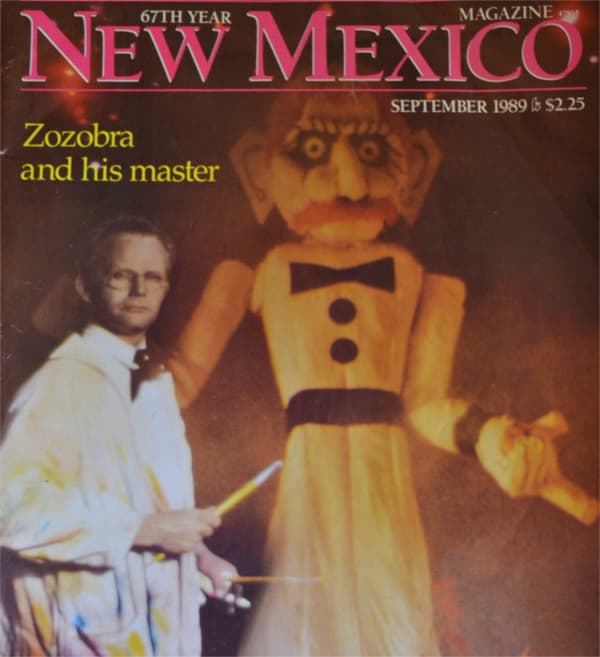 Will Shuster - on the cover of New Mexico Magazine, September 1989 issue.