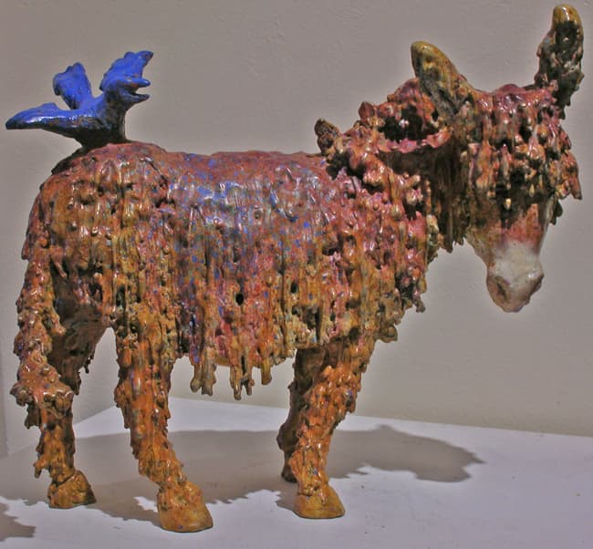 Back Talk - Bronze - Barbara Meikle.