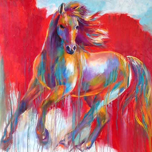 Dancing on Red - Barbara Meikle