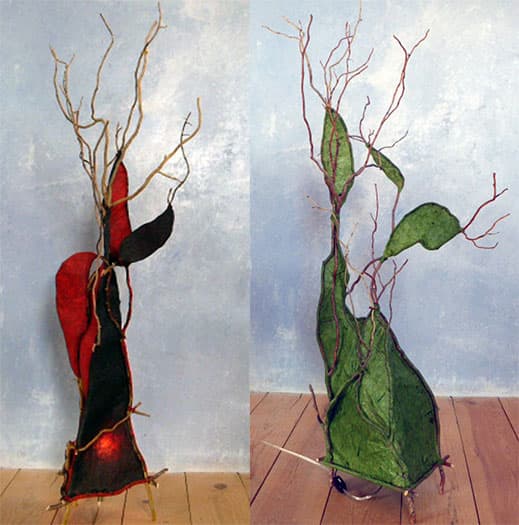 "Esmerelda" and "Winter Solstice." - Mesdames Carton