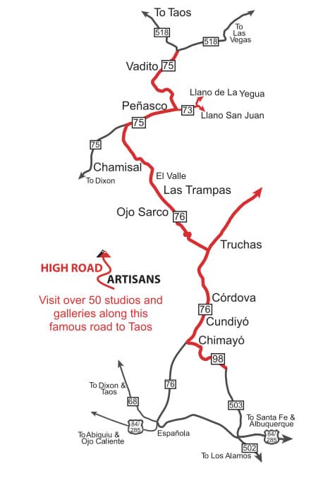 Artists of The High Road Arts Tour