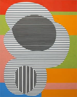 Fugue (004), 1988 Formatting Oil on canvas 90 x 72 in 229 x 182 cm