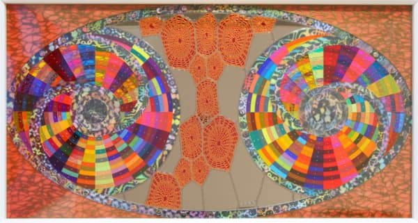 Heather McGill Untitled, 2016 Acrylic on paper 25.5 x 48 “ Copyright © Heather McGill. Courtesy David Richard Gallery, LLC.