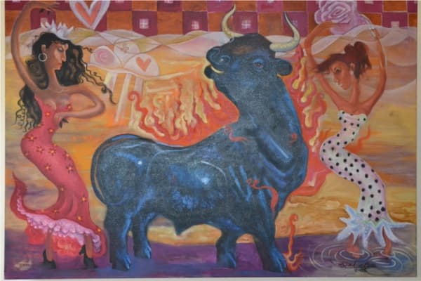Van Loon Mural in El Farol Dining Room