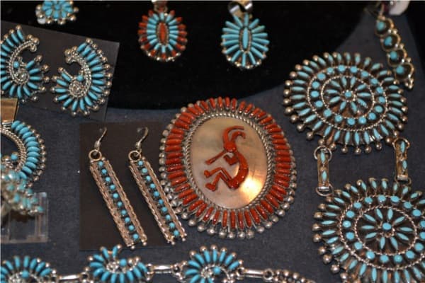 Petit-point Zuni Jewelry
