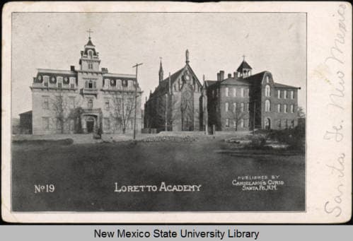 Loretto_Academy_Santa_Fe_ca_1909