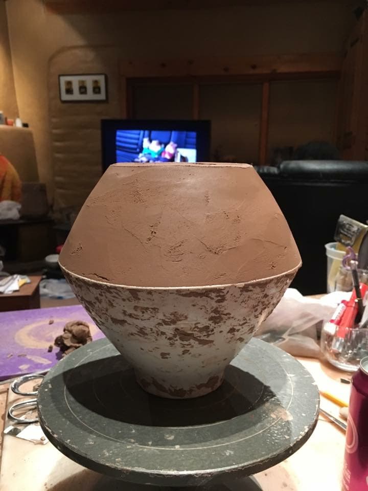 Chris Youngblood Pottery Creation