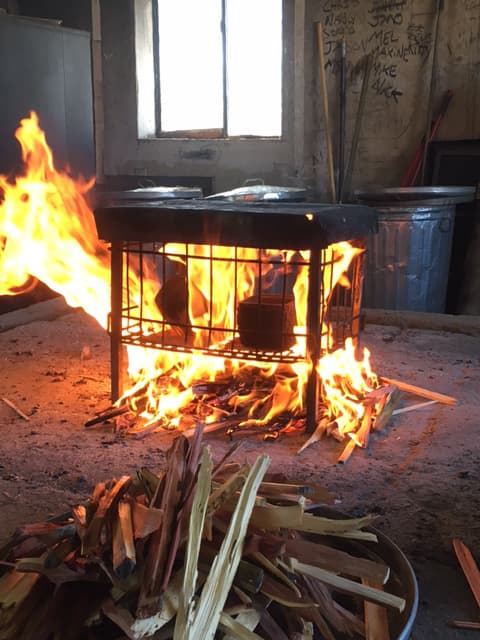 Crate firing.