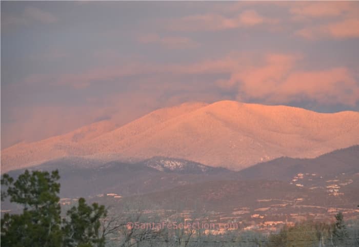 Sunset on the Sangres