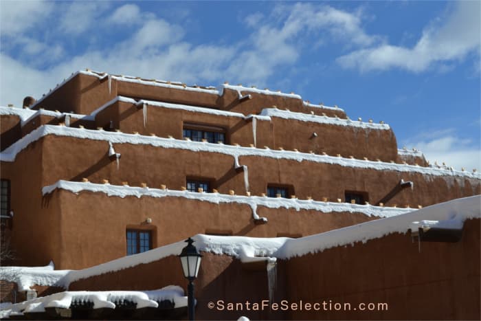 Inn at Loretto parapets.