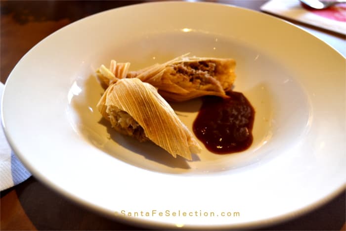Duck Tamale with Asian Sauce