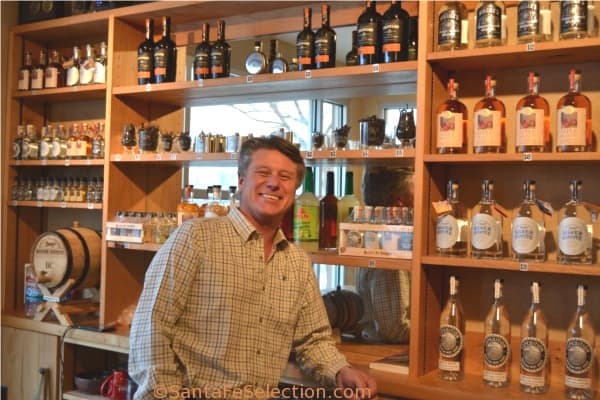 Colin at the Distillery Bar on Mallard Way.