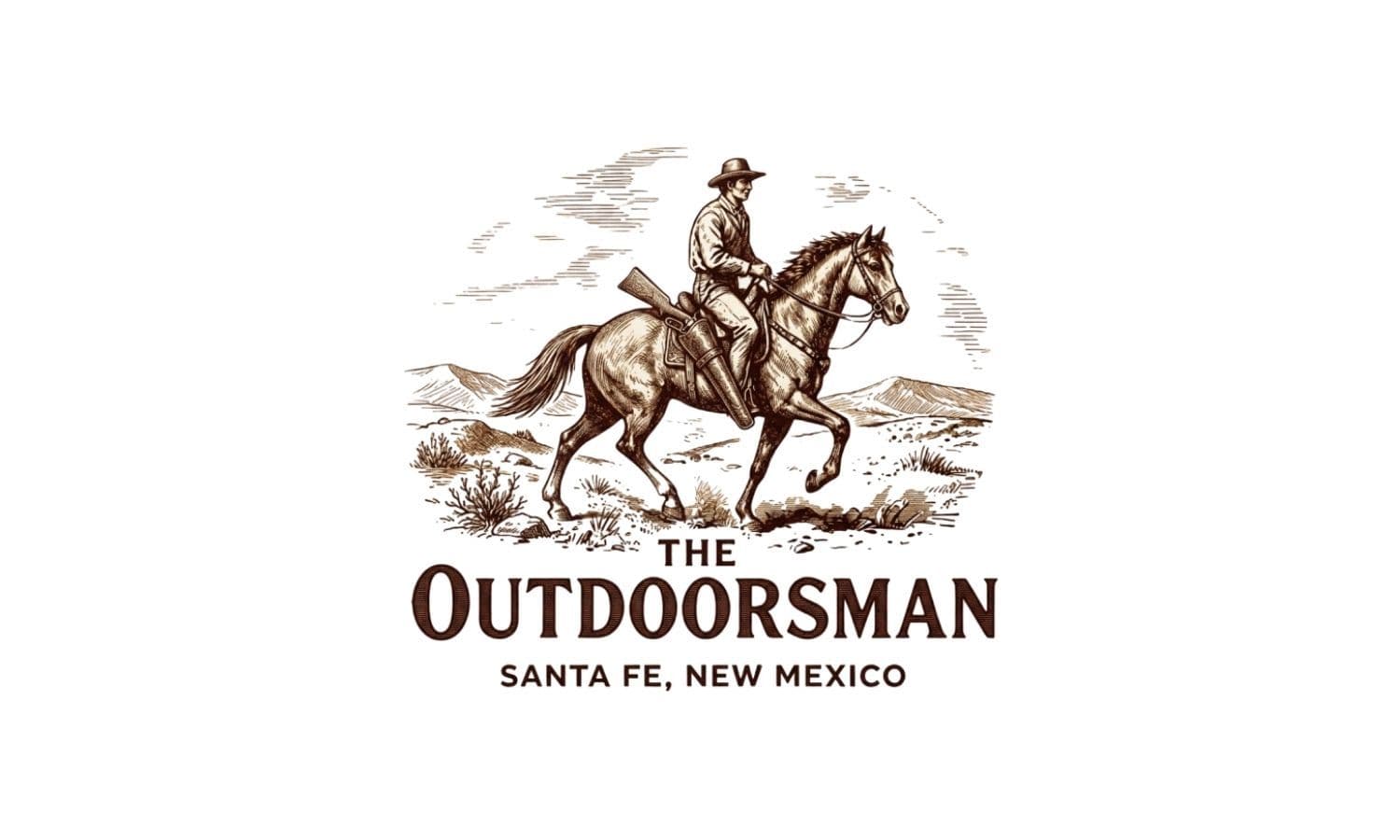 The Outdoorsman of Santa Fe logo