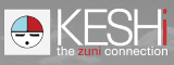 Keshi the Zuni Connection logo